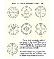 KING SOLOMON PENTACLES SEAL SET